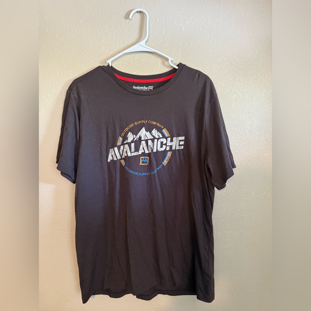 Avalanche Men’s Short Sleeve Mountain Tee L